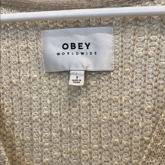 OBEY cardigan - Picture 3 of 3